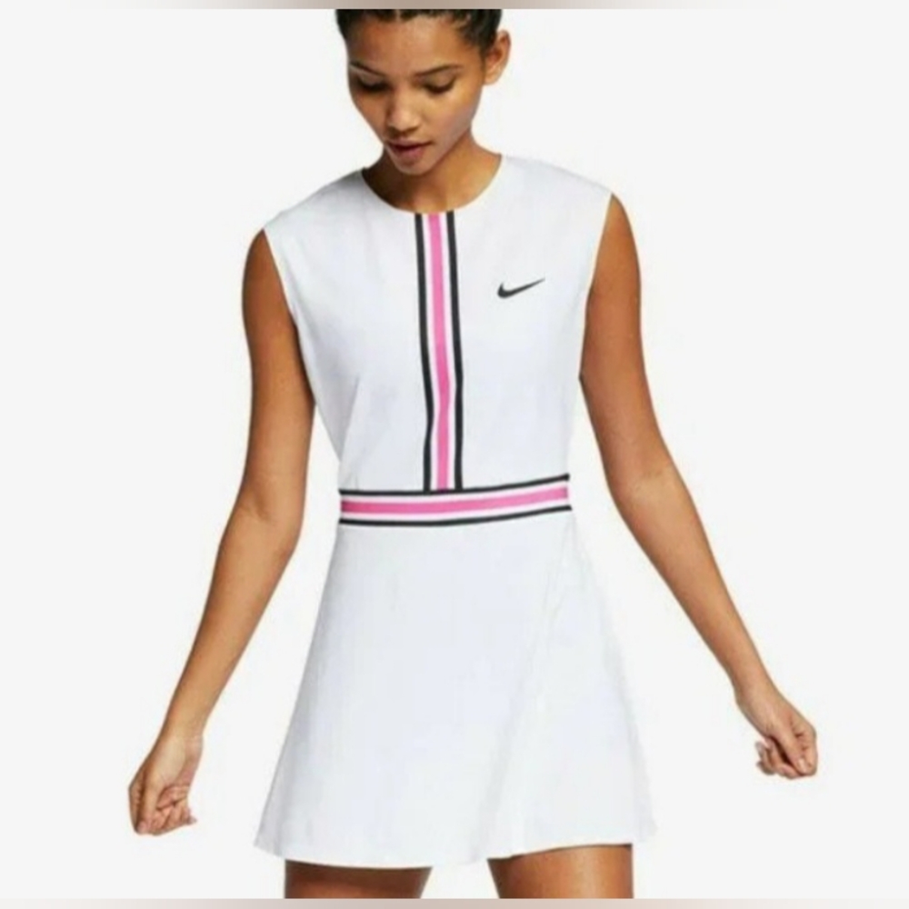 NWT Nike Court Slam Women's Dri-FIT Tennis Dress Slim-fit Size XL